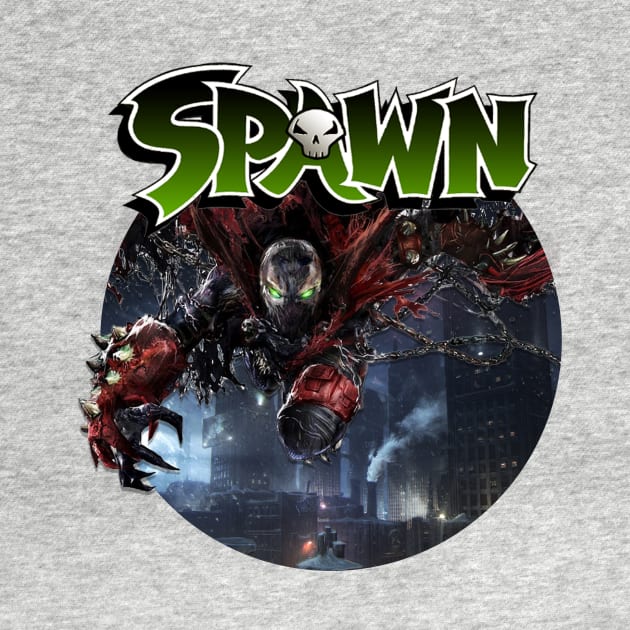 Spawn Button Shirt by TheLuckyClown